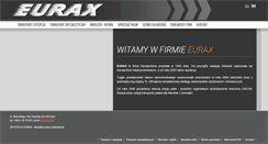 Desktop Screenshot of eurax.pl